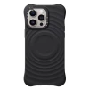 caseti collaboration pure black and white wavy phone case MagSafe magnetic iphone16 silicone protective case Specification image